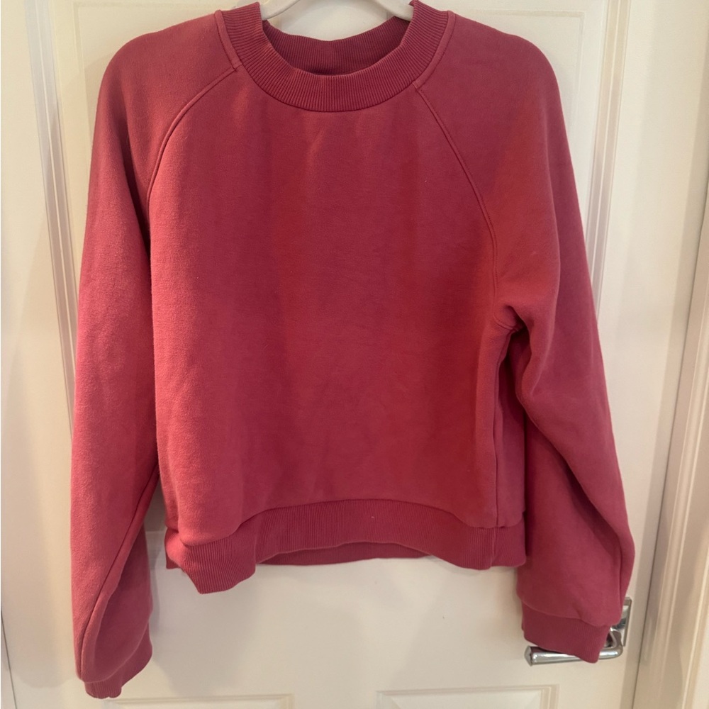 Aritzia SUPER SOFT Pink Sweater/Sweatshirt
